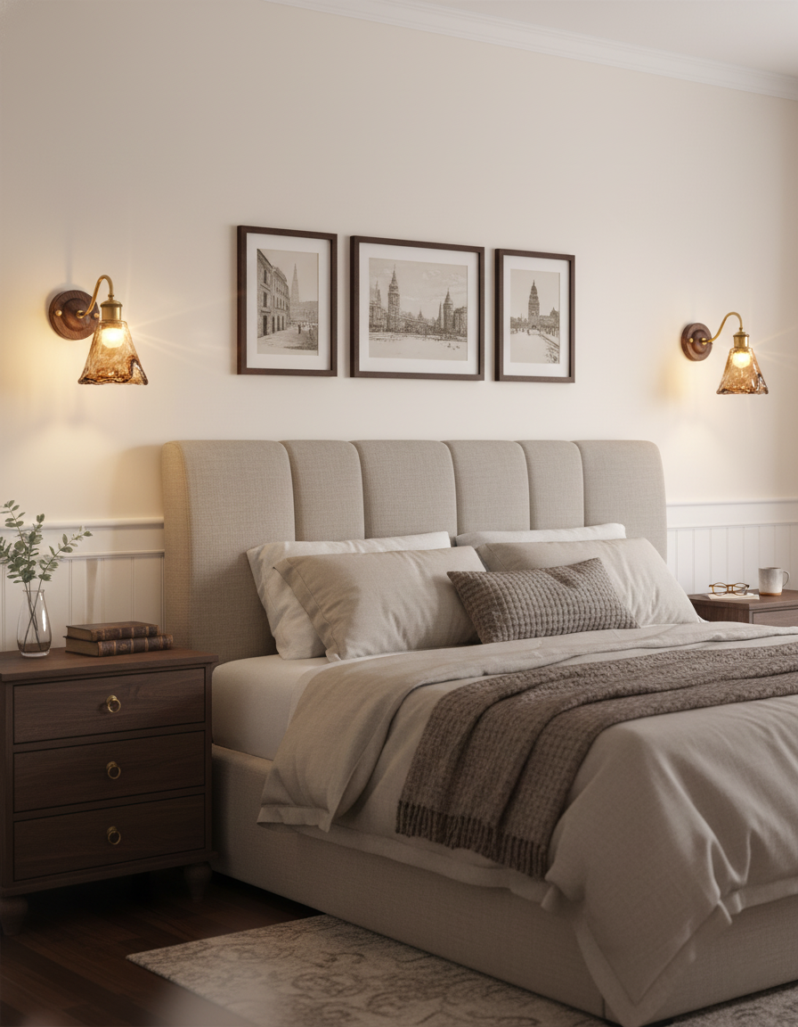 Nalia Amber Wall Lamp — product view 13