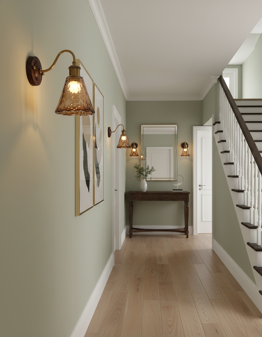 Nalia Amber Wall Lamp — product view 14