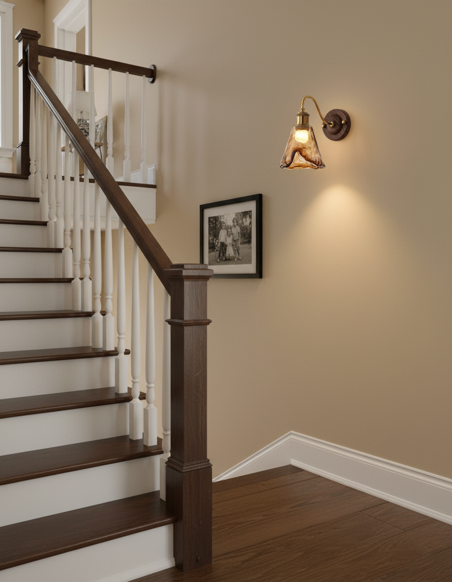 Nalia Amber Wall Lamp — product view 15