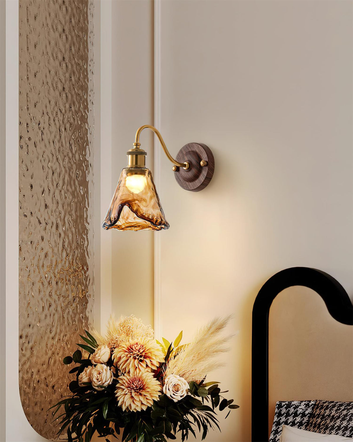 Nalia Amber Wall Lamp — product view 18