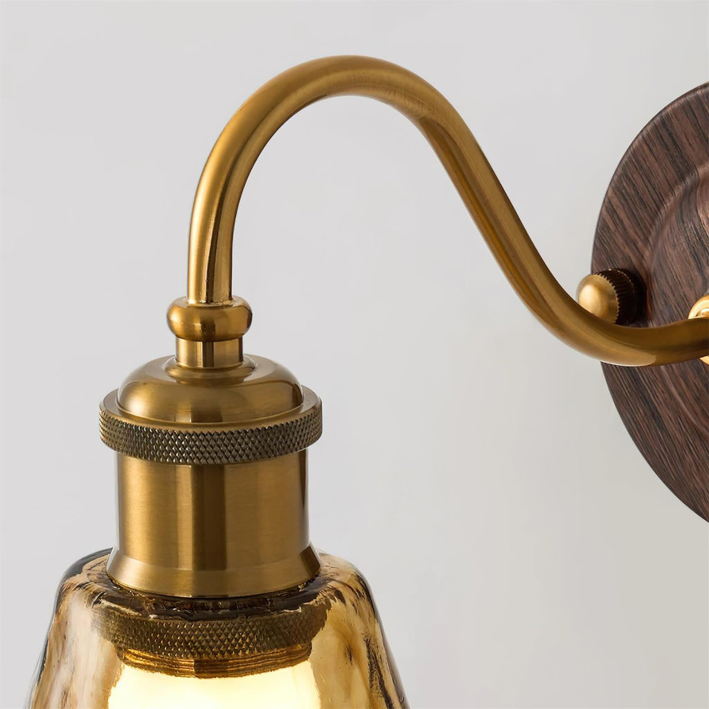 Nalia Amber Wall Lamp — product view 25