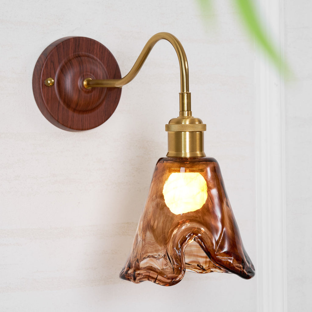 Nalia Amber Wall Lamp — product view 27