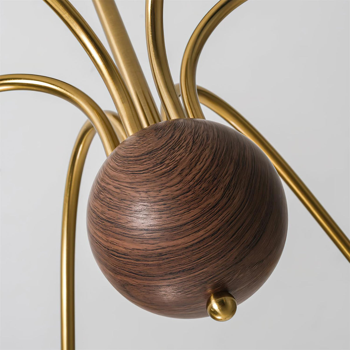 Nalia Amber Glass Chandelier — product view 15