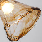 Nalia Amber Glass Chandelier — product view 16