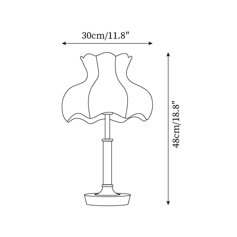 Melilla Wood Table Lamp — product view 5