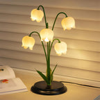 Lily Valley Wood Table Lamp — product view 2