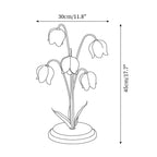 Lily Valley Wood Table Lamp — product view 5