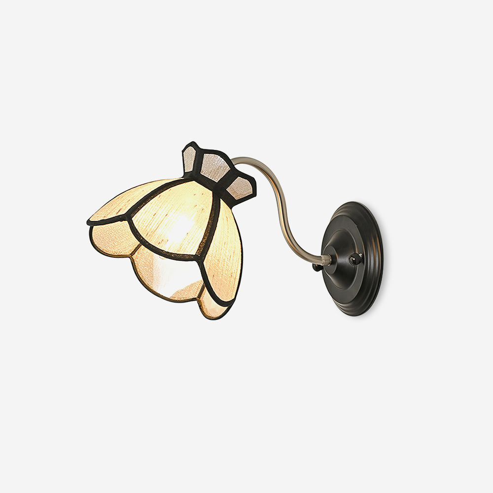 Alessio Flowers Metal Wall Lamp — product view 1