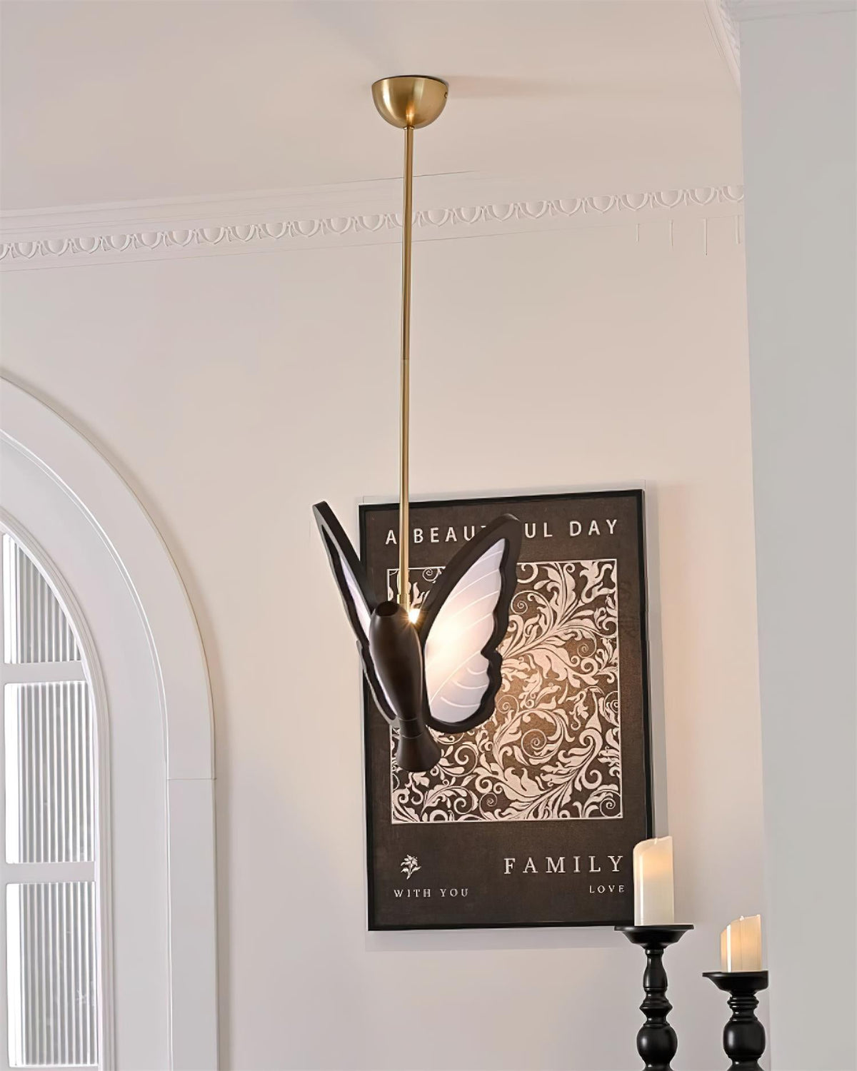 Galileo Butterfly Wood Pendant Lamp — product view 6
