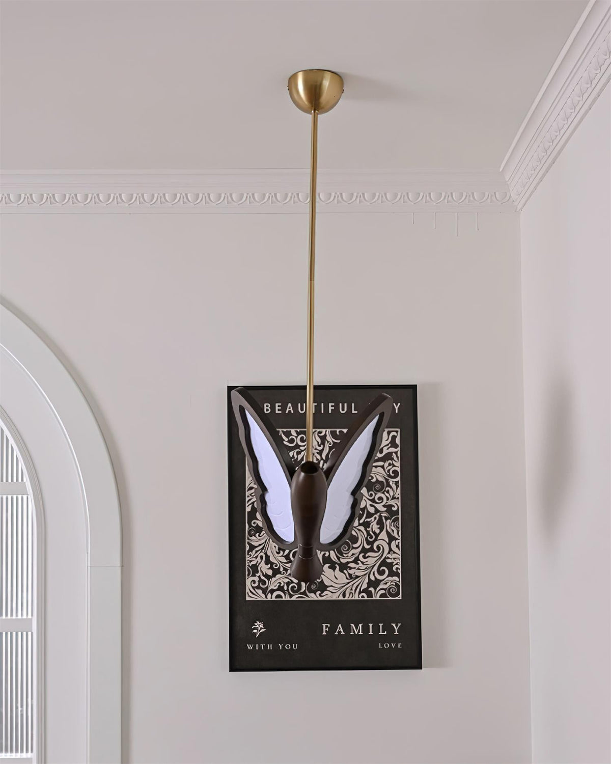 Galileo Butterfly Wood Pendant Lamp — product view 12