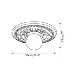 Liila Glass Ceiling Light — product view 6