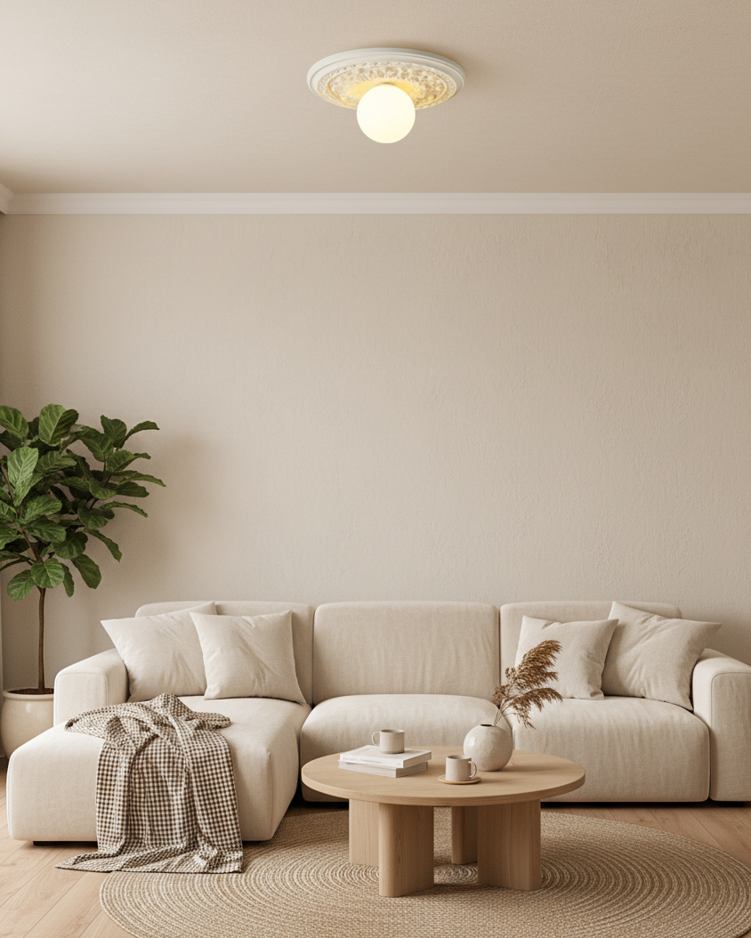 Liila Glass Ceiling Light — product view 12
