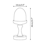 Pine Cone Glass Table Lamp — product view 5