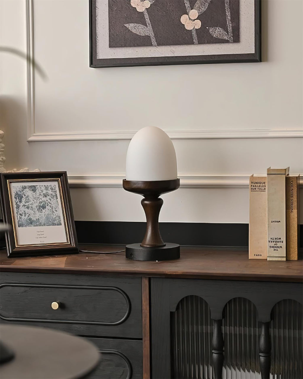 Pine Cone Glass Table Lamp — product view 10