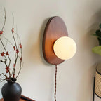 Yoji Plug In Glass Wall Lamp — product view 2