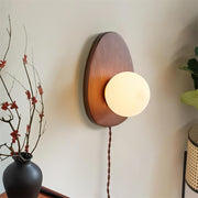 Walnut Color & White
