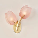 Grace Flower Glass Wall Lamp — product view 2
