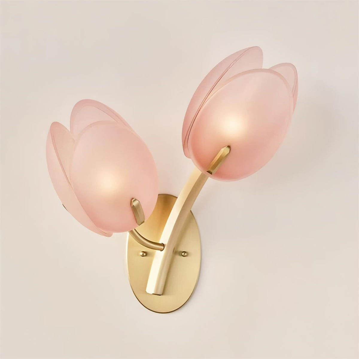 Grace Flower Glass Wall Lamp — product view 2