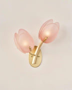 Grace Flower Glass Wall Lamp — product view 4