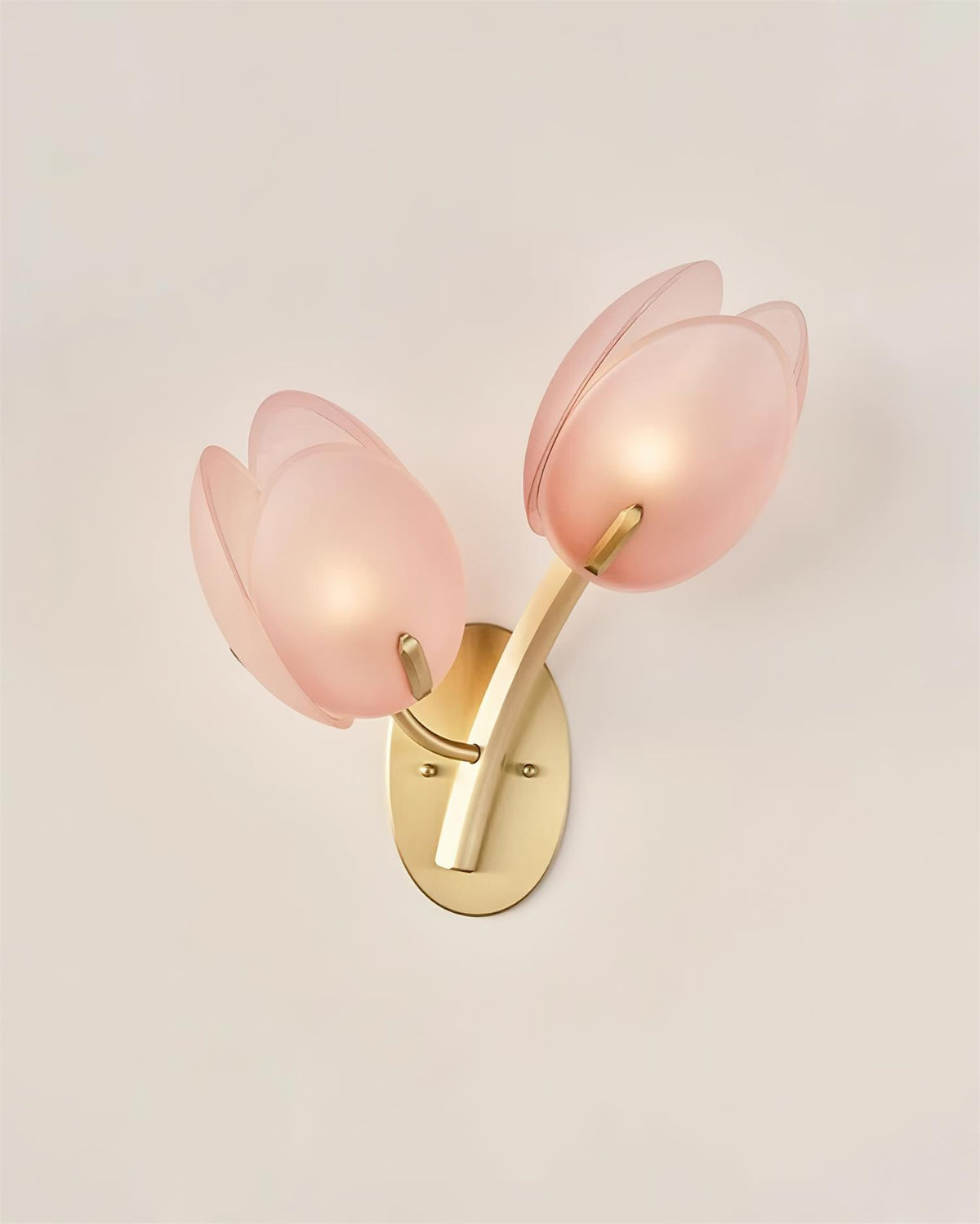 Grace Flower Glass Wall Lamp — product view 4
