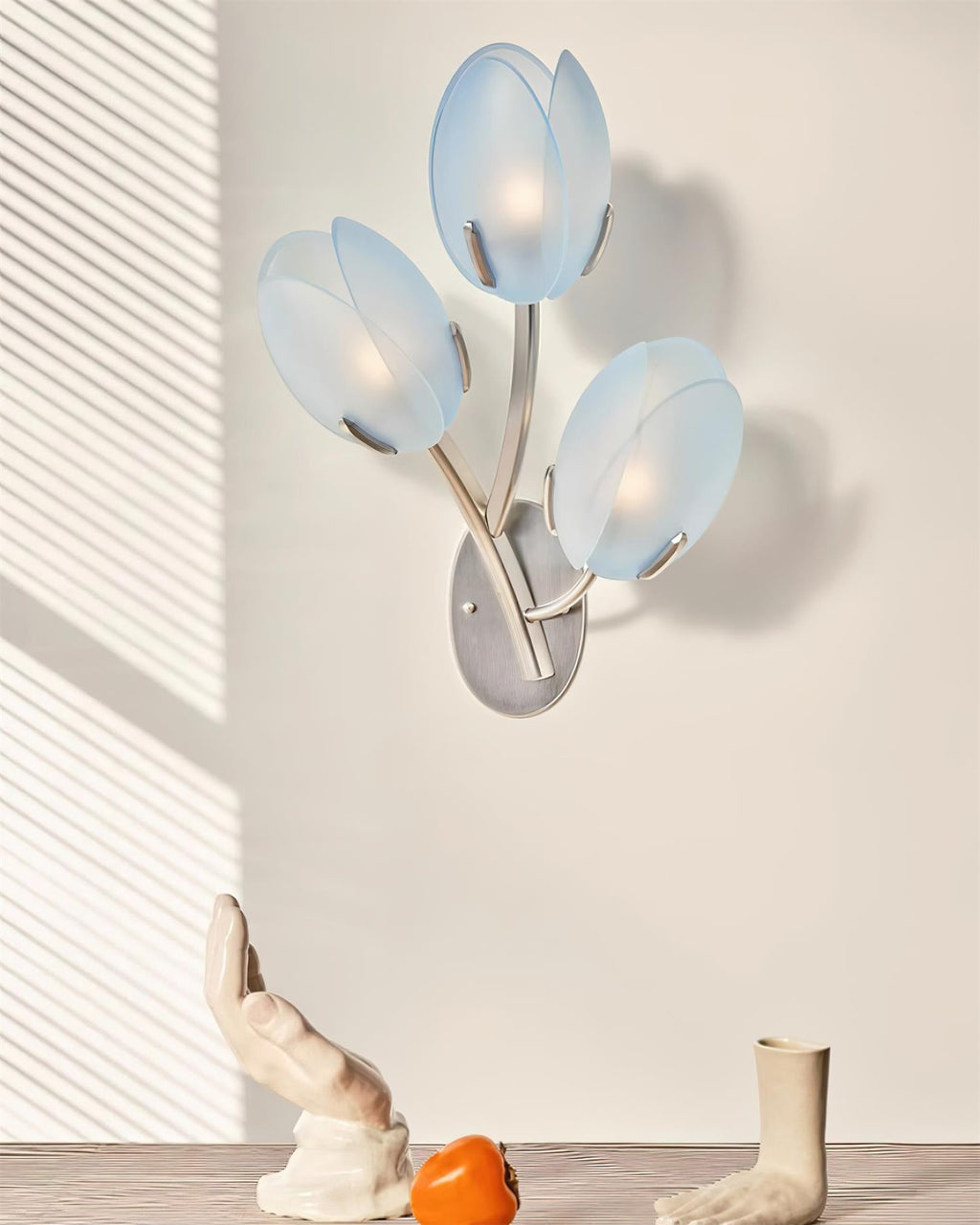 Grace Flower Glass Wall Lamp — product view 7
