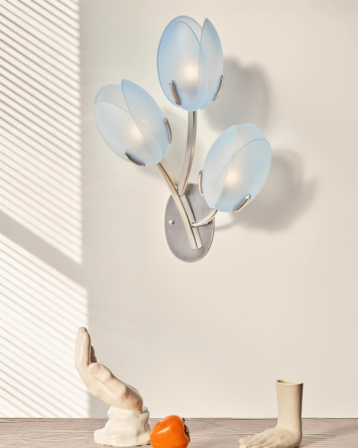 Grace Flower Glass Wall Lamp — product view 7