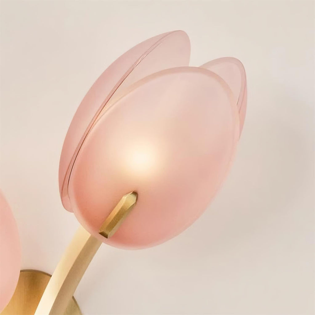 Grace Flower Glass Wall Lamp — product view 12