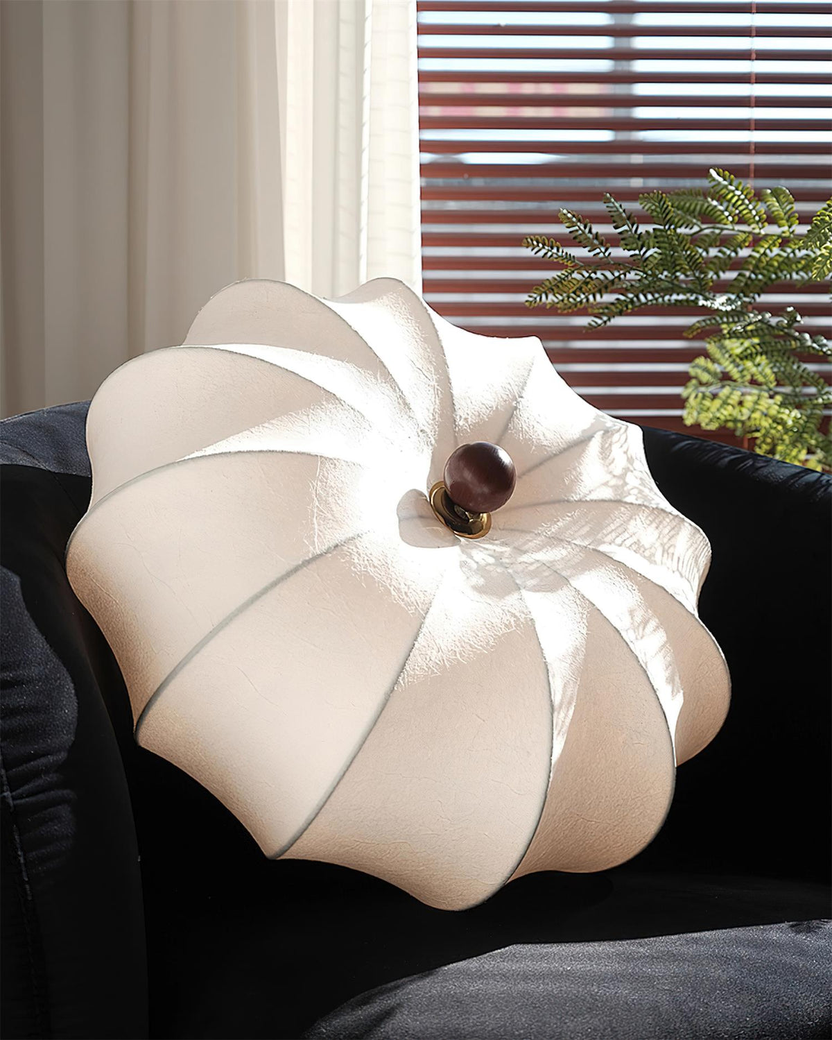 Kateo Wood Ceiling Light — product view 4