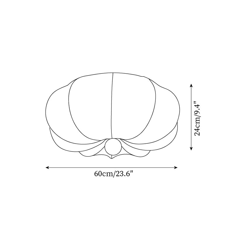 Kateo Wood Ceiling Light — product view 6