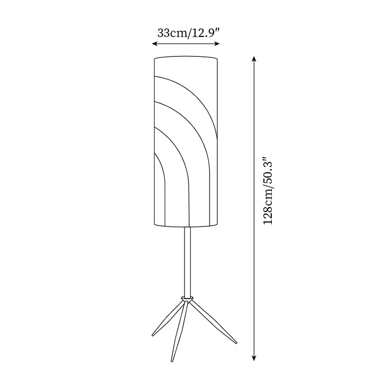 Electra Wood Floor Lamp — product view 5