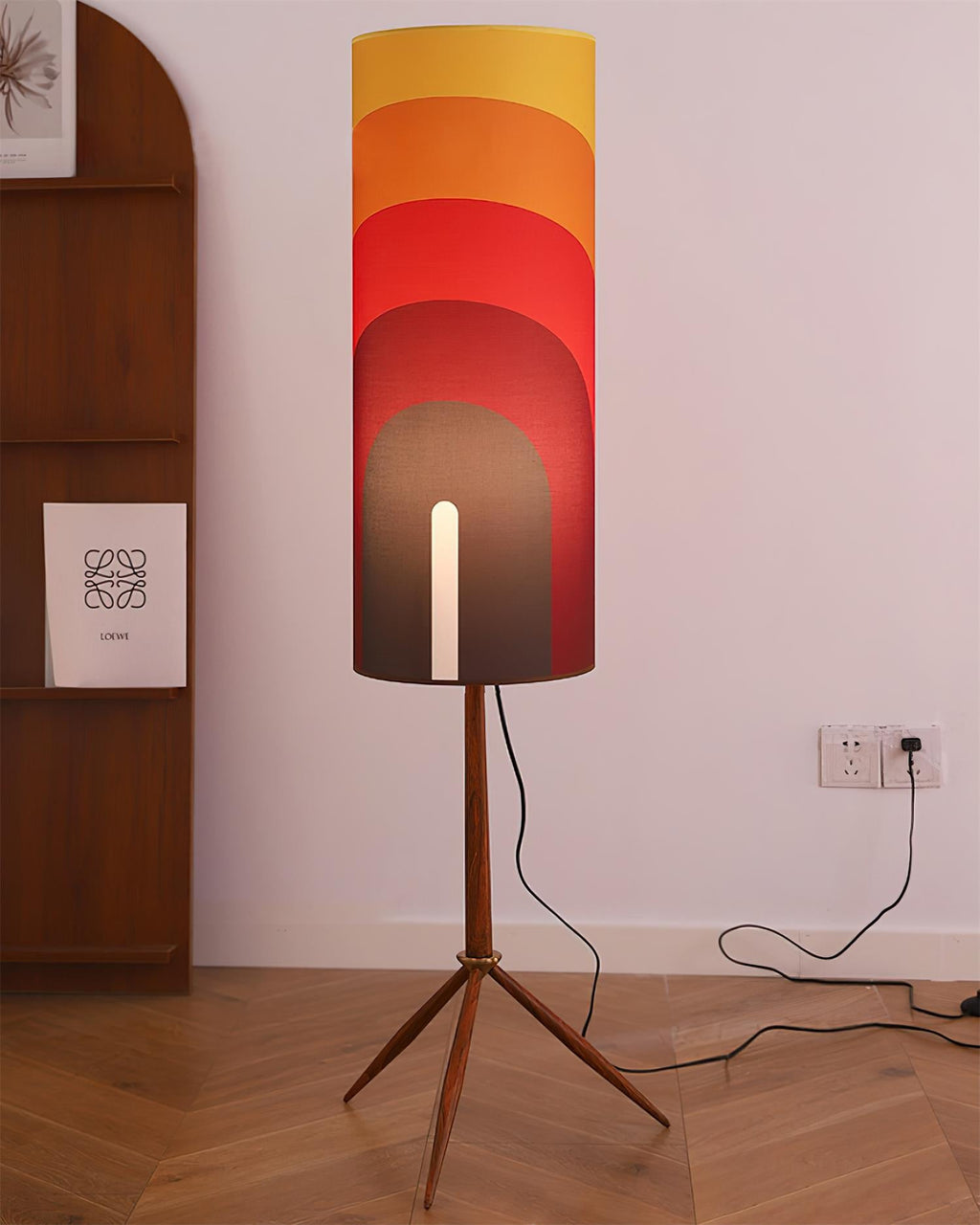 Electra Wood Floor Lamp — product view 10