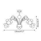 Sika Flower Chandelier — product view 6