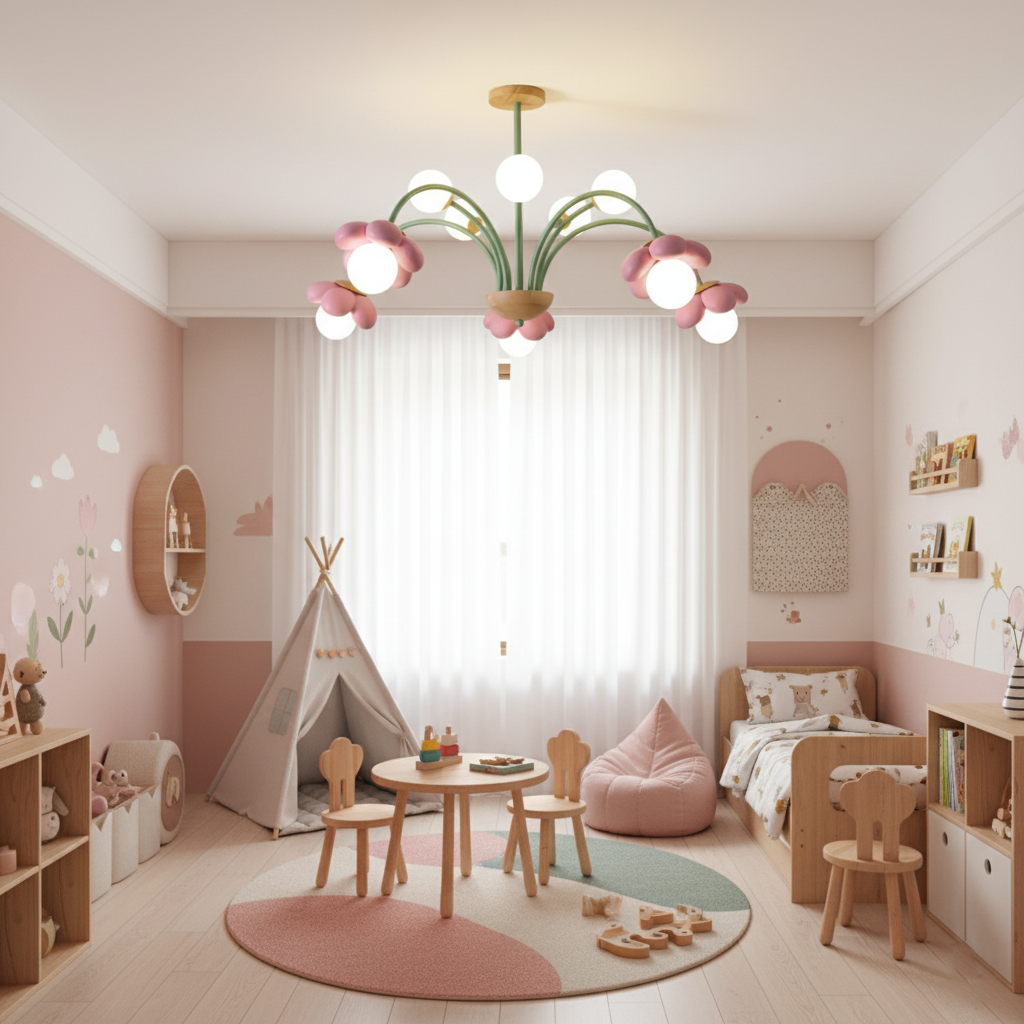 Sika Flower Chandelier — product view 12