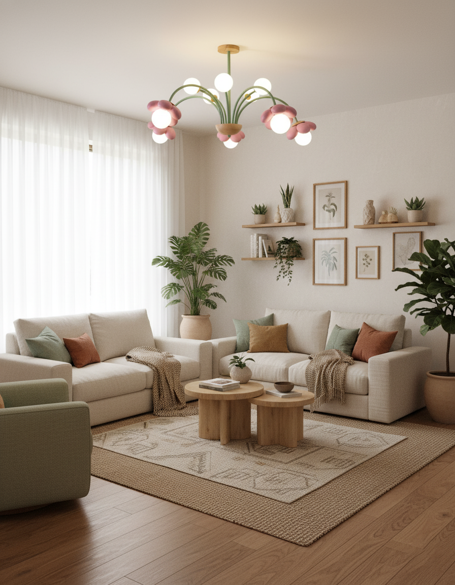 Sika Flower Chandelier — product view 15
