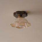 Garcia Flower Wood Ceiling Light — product view 10