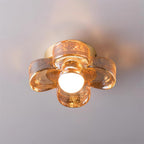 Four Leaf Clover Glass Ceiling Lamp — product view 2