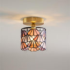 Tina Tiffany Glass Ceiling Light — product view 2