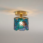 Tina Tiffany Glass Ceiling Light — product view 4