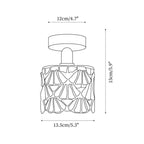 Tina Tiffany Glass Ceiling Light — product view 5
