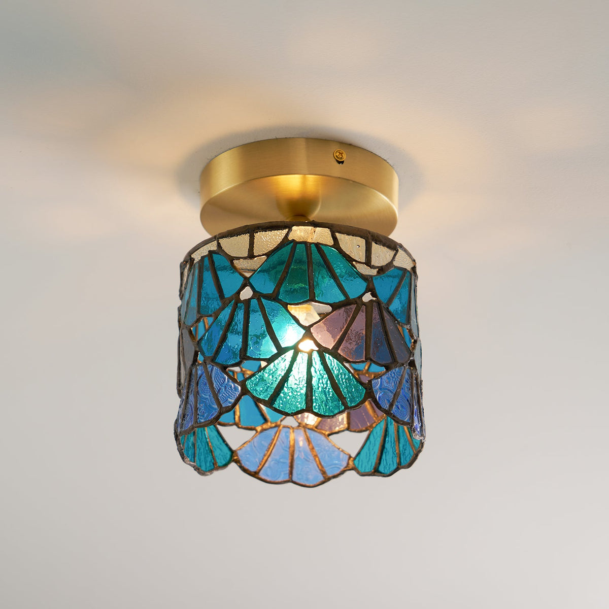 Tina Tiffany Glass Ceiling Light — product view 17