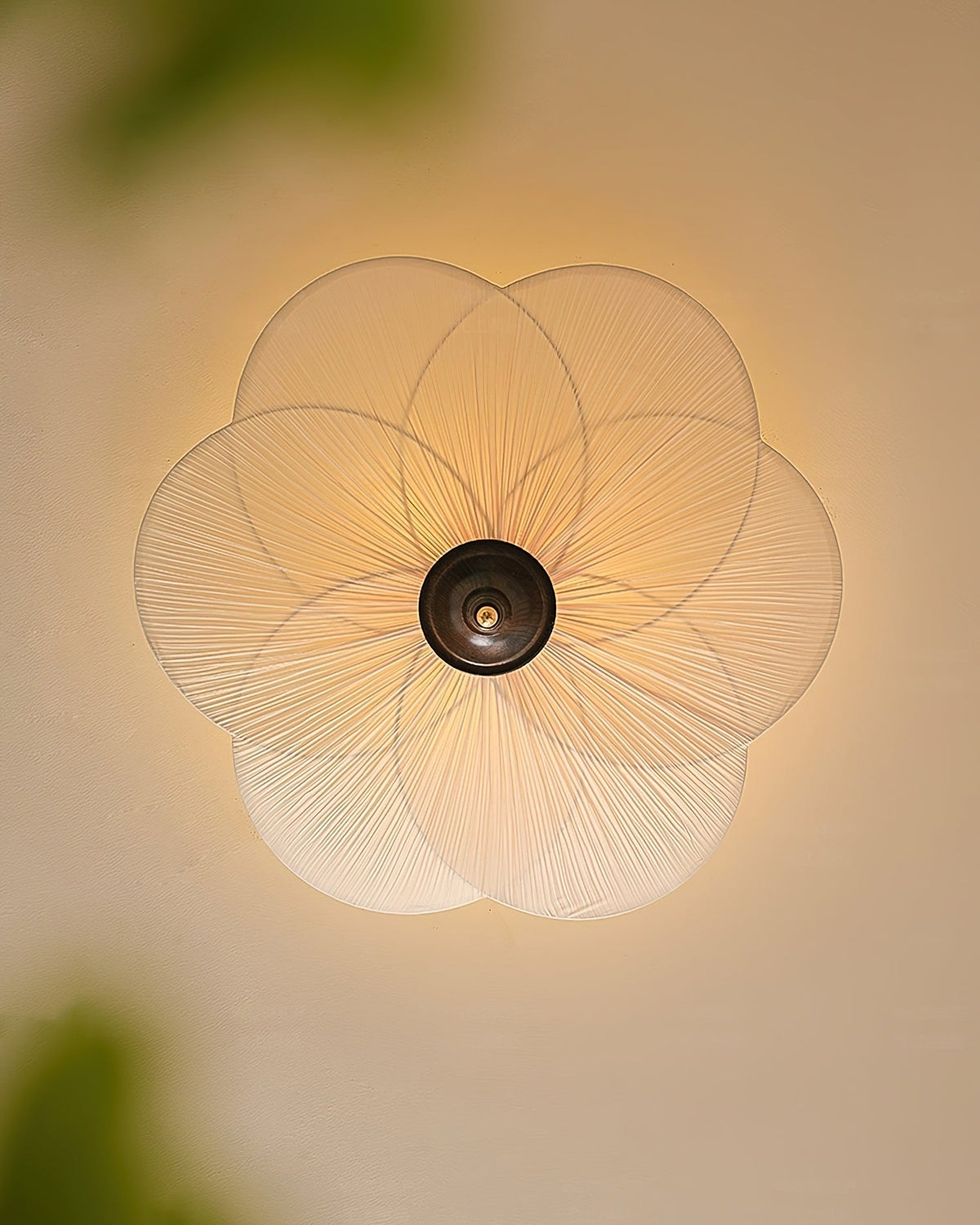 Caserta Wood Ceiling Light — product view 3