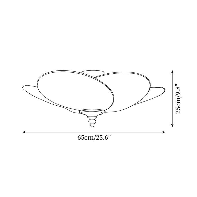Caserta Wood Ceiling Light — product view 6
