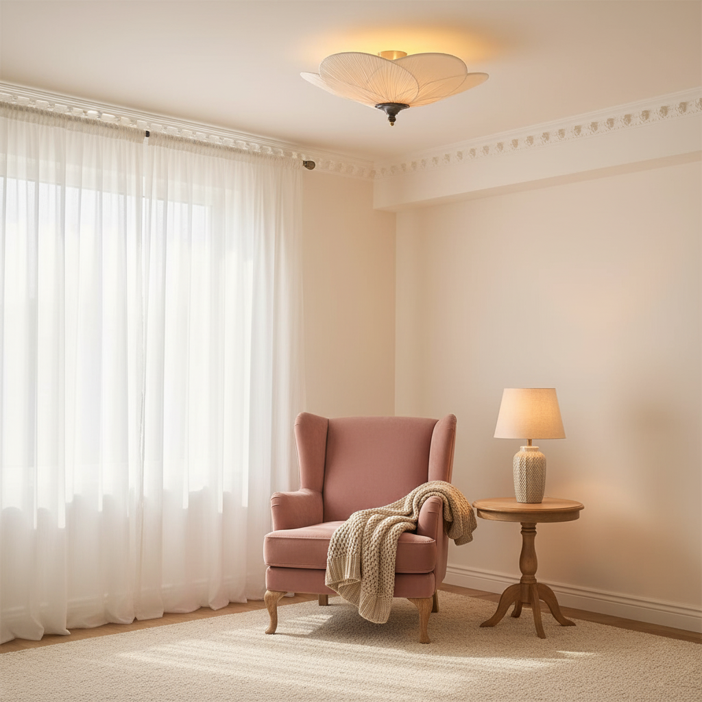 Caserta Wood Ceiling Light — product view 7