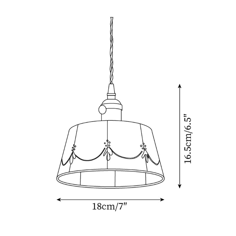 Eliana Glass Pendant Lamp — product view 5