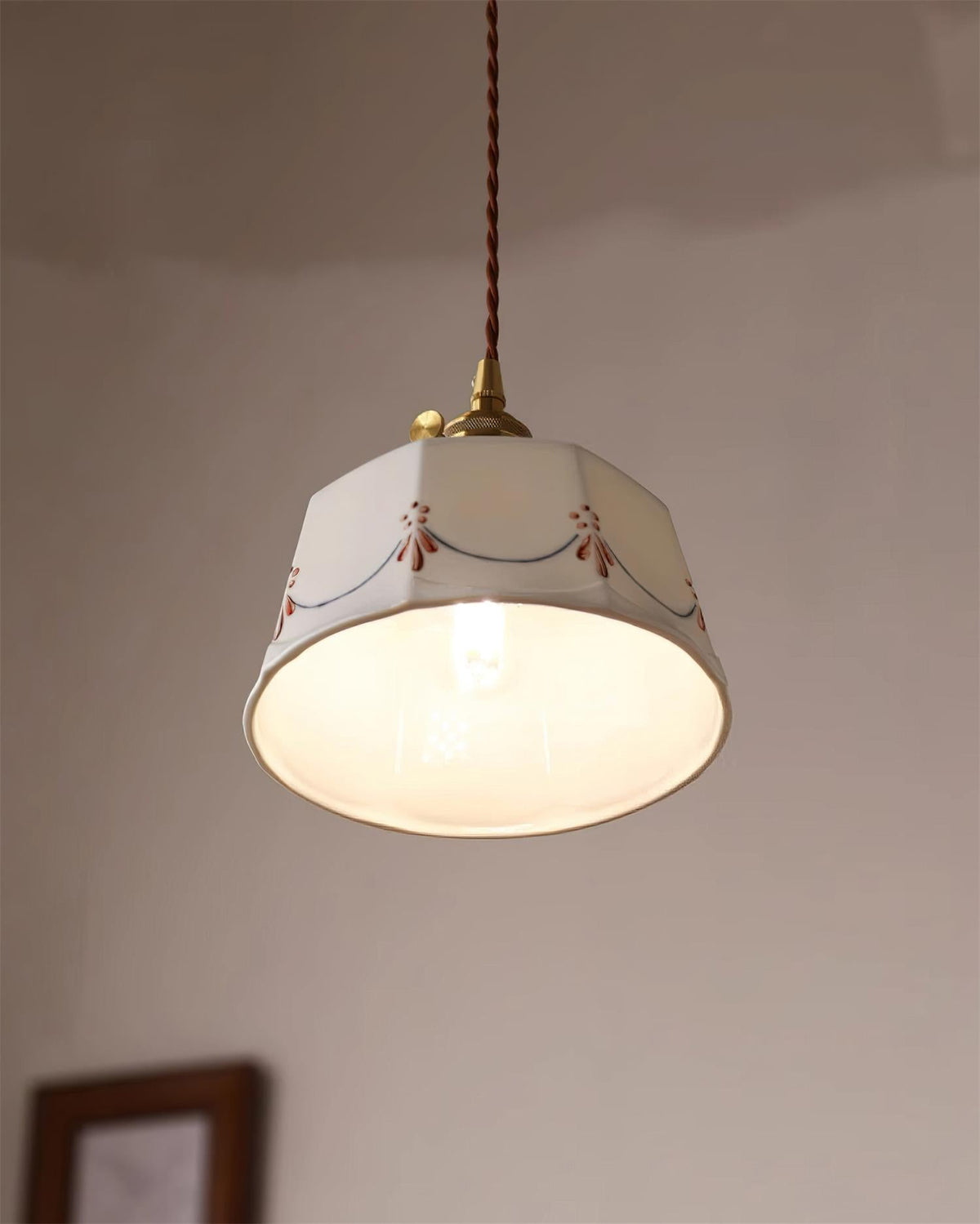 Eliana Glass Pendant Lamp — product view 12