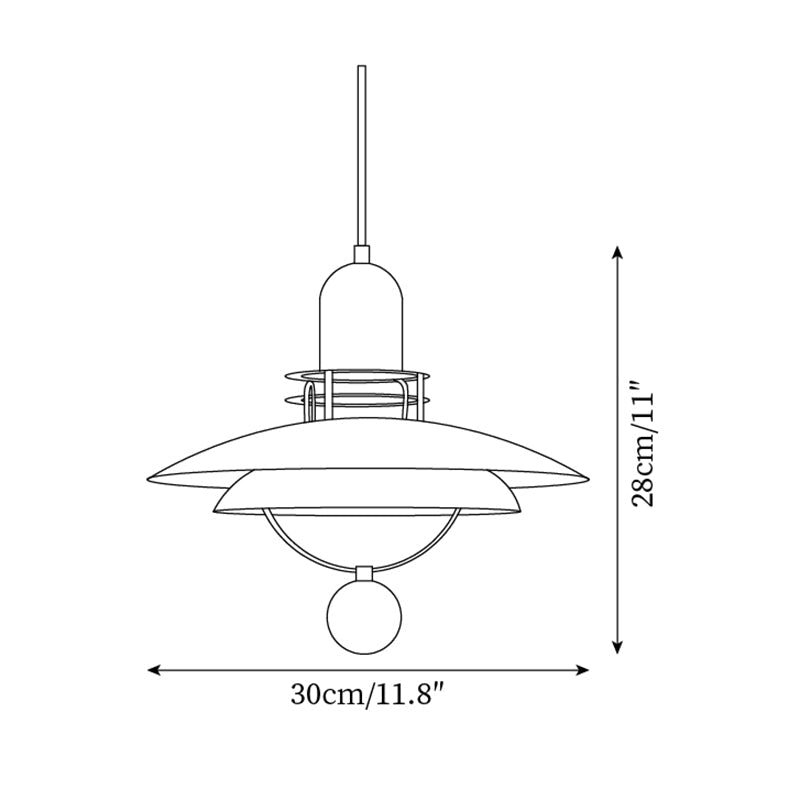 Trava Wood Pendant Lamp — product view 5