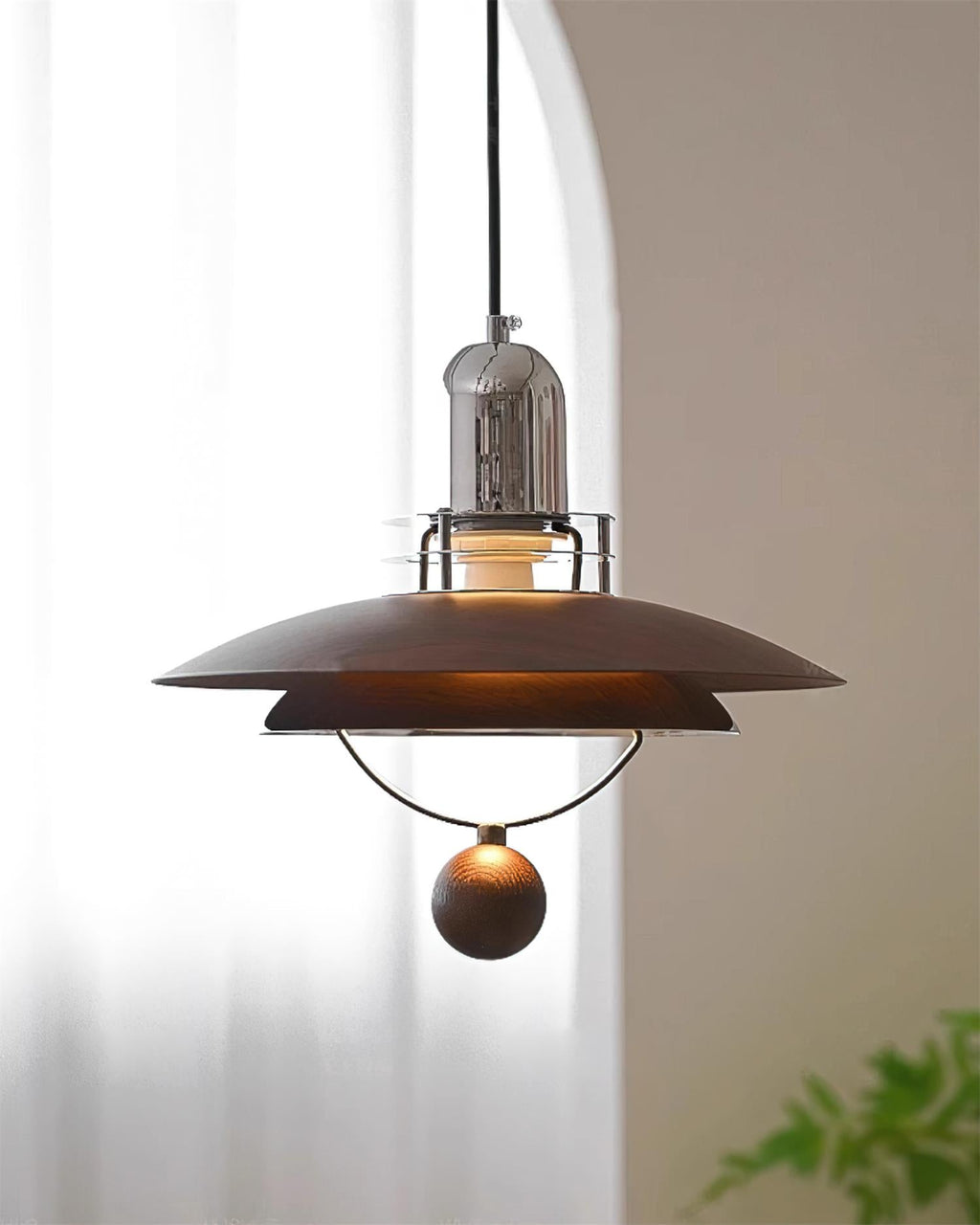 Trava Wood Pendant Lamp — product view 7