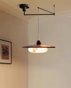 Vicenza Swing Arm Faux Alabaster Pendant Light — product view 14