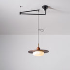 Vicenza Swing Arm Faux Alabaster Pendant Light — product view 19