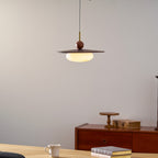 Vicenza Swing Arm Faux Alabaster Pendant Light — product view 24